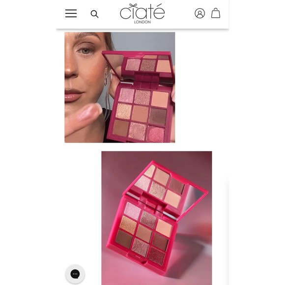 Huda Beauty Khaki Haze Obsessions Ciate Cranberry Edit Eyeshadow Palette Bundle - Picture 8 of 11